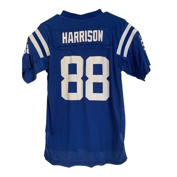 Reebok NFL Boys Youth Indianapolis Colts Harrison Jersey Blue Size L (14-16) - Picture 1 of 9
